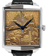 Maki-e watch [Mountain and Waterscape]