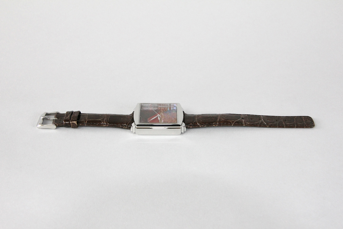 Urushi maki-e watches [Joga] Red Fuji