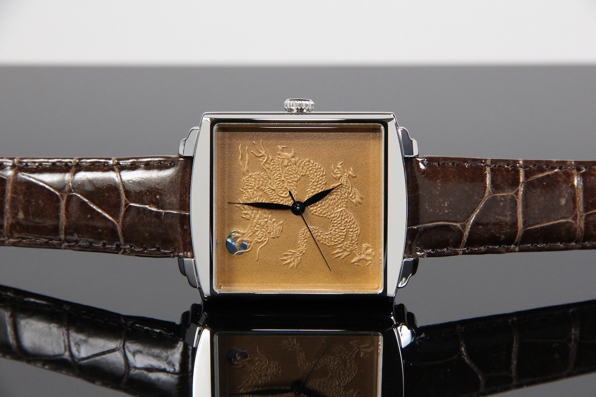 Urushi maki-e watches [JOGA]Gold Dragon