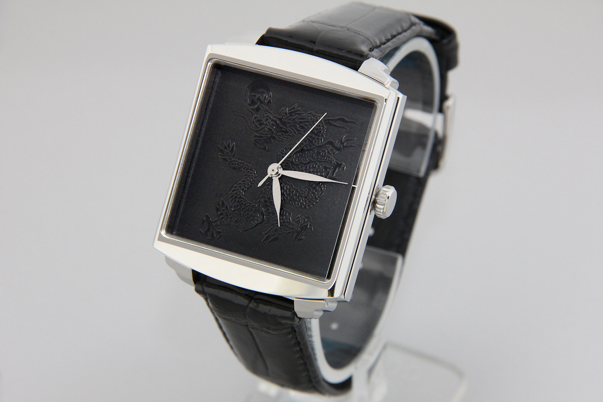 Urushi maki-e watches [JOGA]Black Dragon