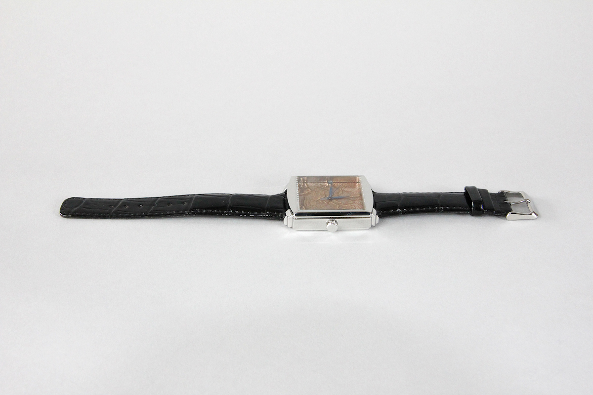 Urushi maki-e watches [Joga] Mountain and Waterscape