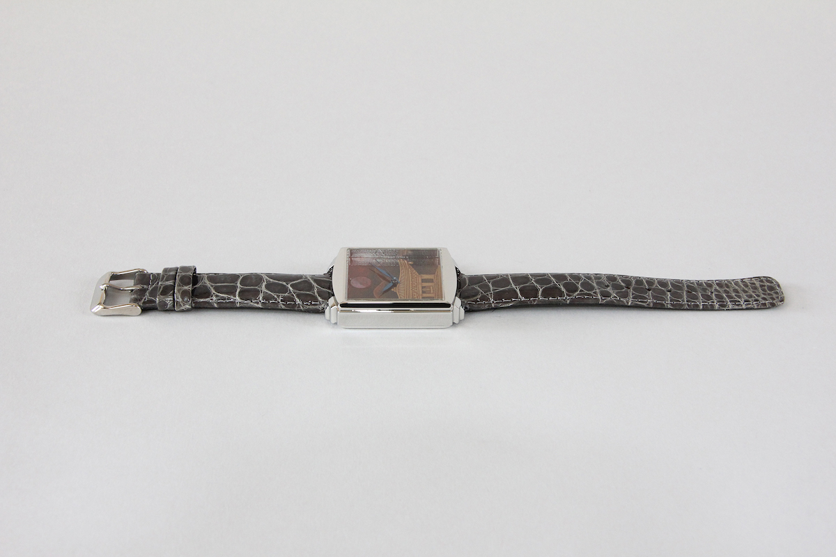 Urushi maki-e watches [JOGA]Konjiki-do at Sunset