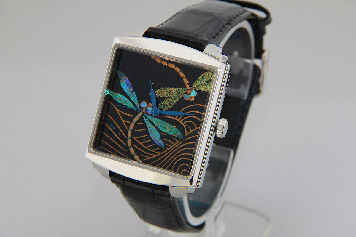 Urushi maki-e watches [JOGA]Dragonfly
