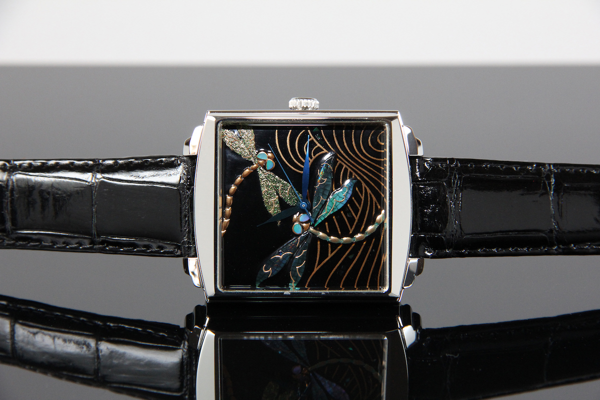 Urushi maki-e watches [JOGA]Dragonfly