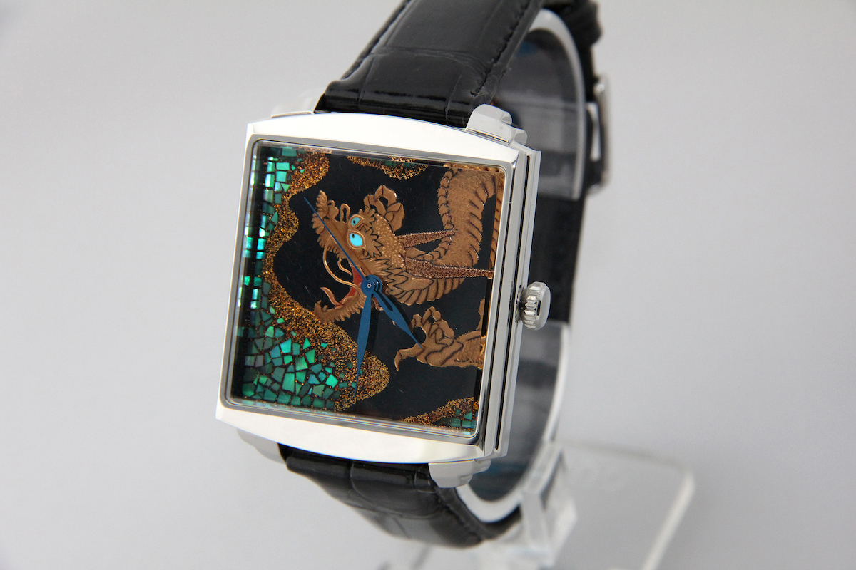 Urushi maki-e watches [Joga] Dragon