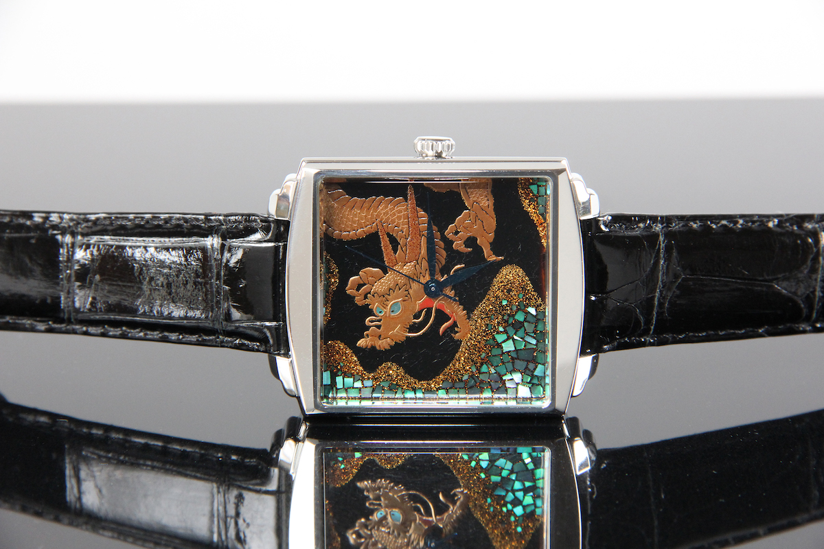 Urushi maki-e watches [Joga] Dragon