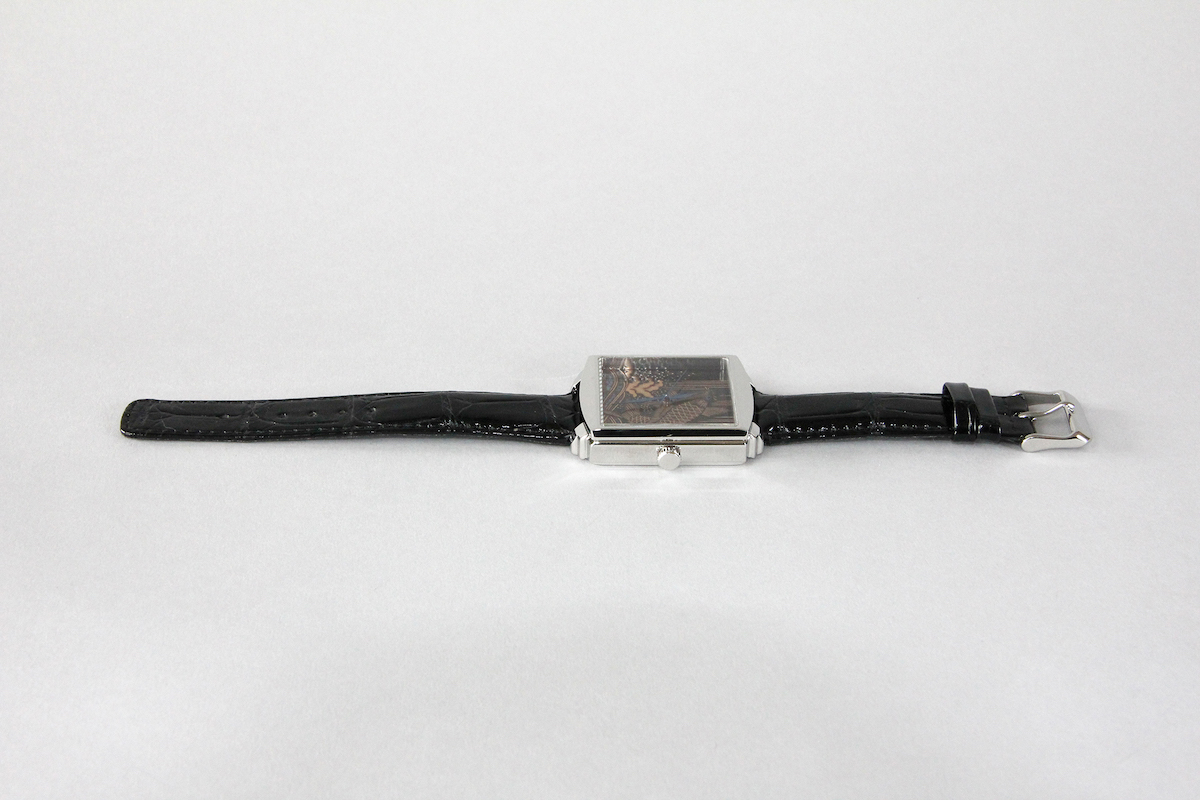 Urushi maki-e watches [Joga] Koi-no-Takinobori (Carp Swimming Up a Waterfall)