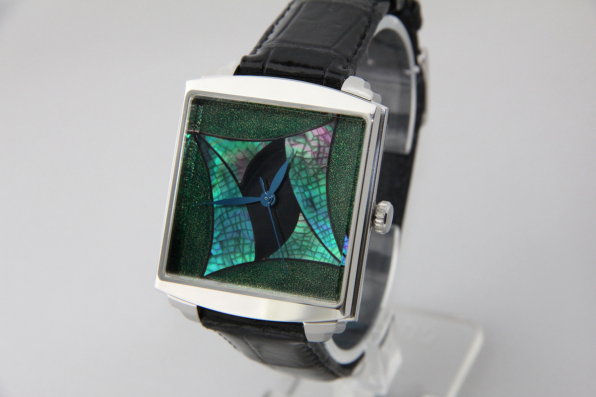 Urushi maki-e watches [Joga] Abstract Art A
