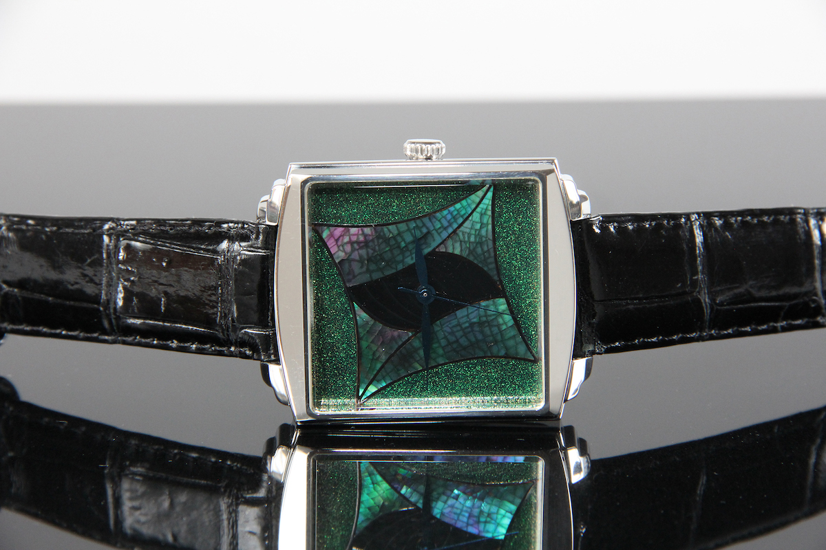 Urushi maki-e watches [Joga] Abstract Art A