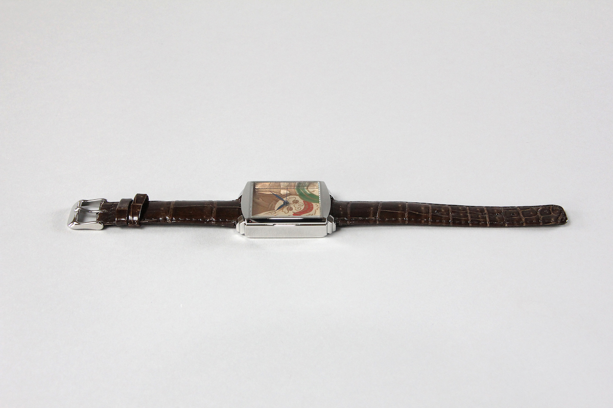 Urushi maki-e watches [Joga] Raijin (Thunder God)
