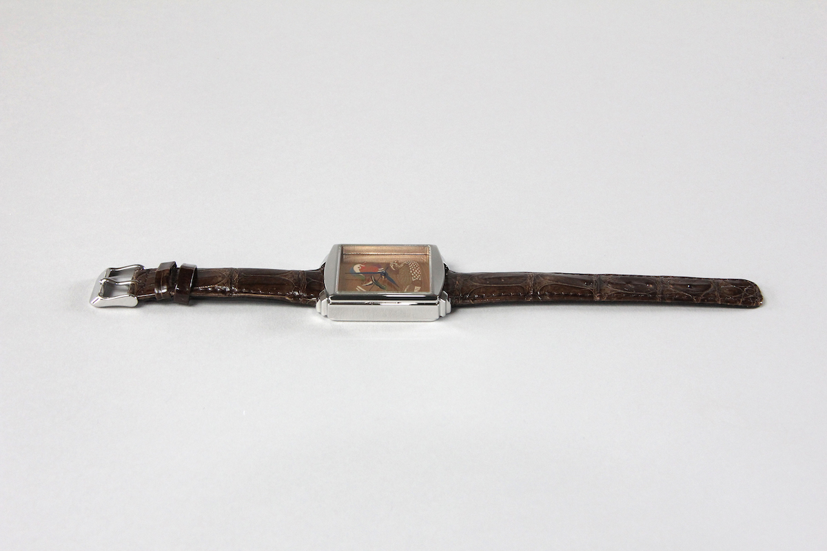 Urushi maki-e watches [Joga] Mandarin duck
