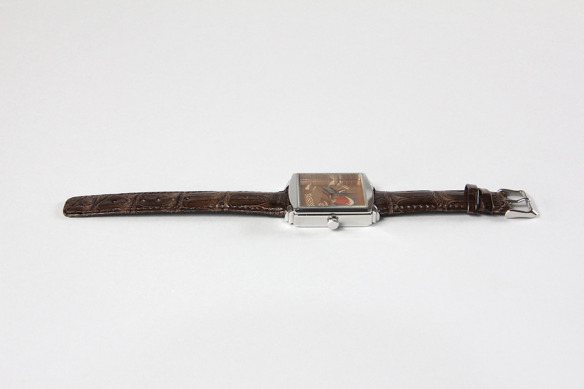 Urushi maki-e watches [Joga] Mandarin duck