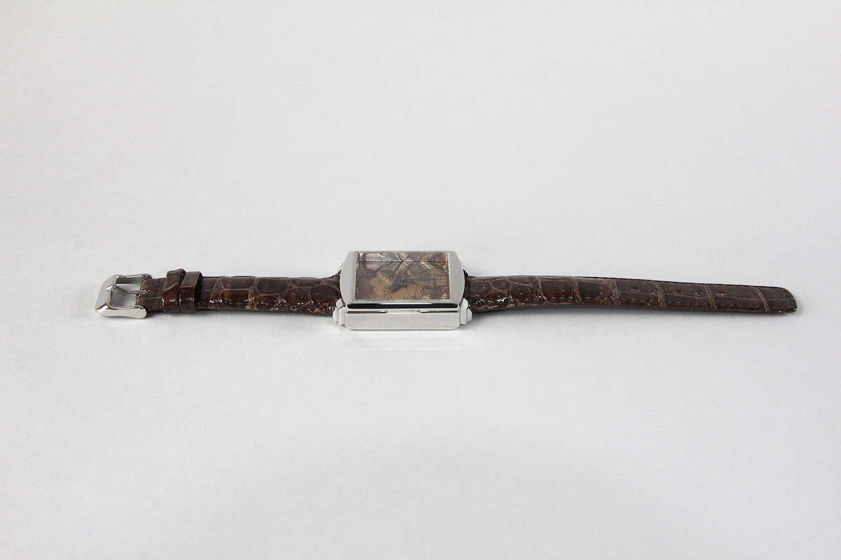 Urushi maki-e watches [Joga] Mountain and Waterscape ver2