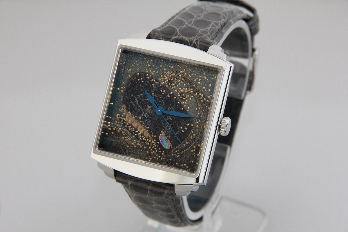 Urushi maki-e watches [JOGA]Whale