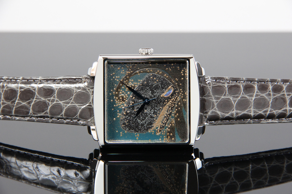 Urushi maki-e watches [JOGA]Whale