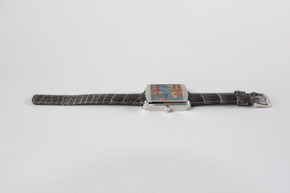 Urushi maki-e watches [Joga] Carp