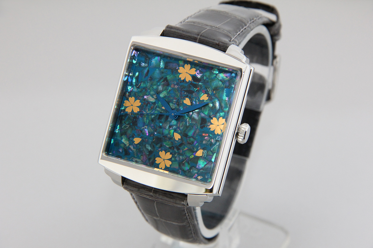 Urushi maki-e watches [JOGA]Cherry Blossoms