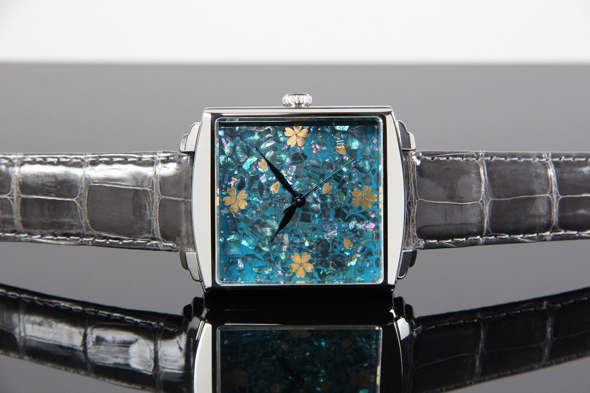 Urushi maki-e watches [JOGA]Cherry Blossoms