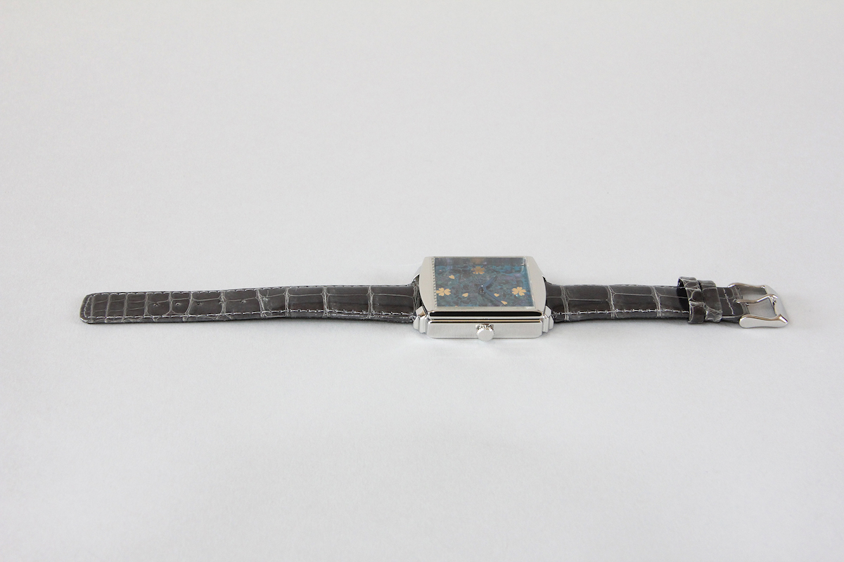 Urushi maki-e watches [JOGA]Cherry Blossoms