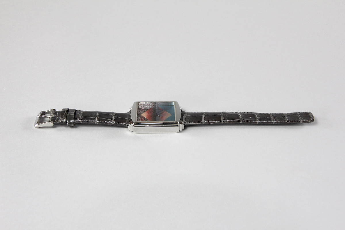 Urushi maki-e watches [Joga] Mt. Fuji Upside Down No.2