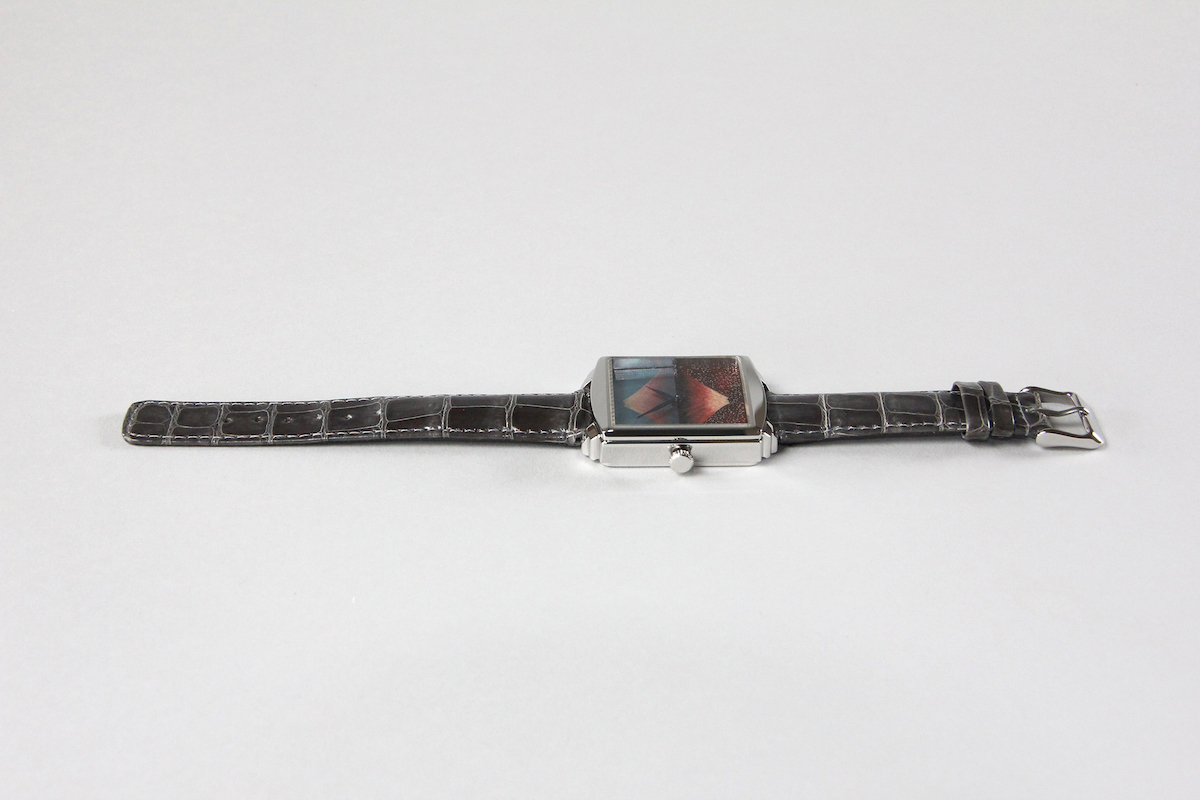 Urushi maki-e watches [Joga] Mt. Fuji Upside Down No.2