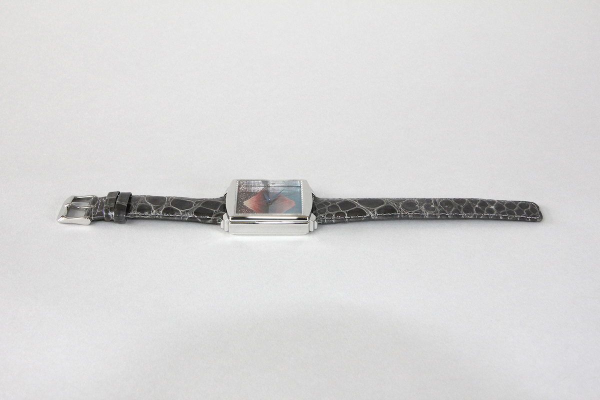 Urushi maki-e watches [Joga] Mt. Fuji Upside Down NO.3