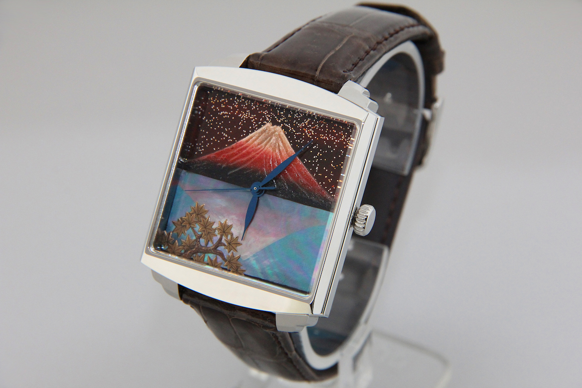Urushi maki-e watches 
