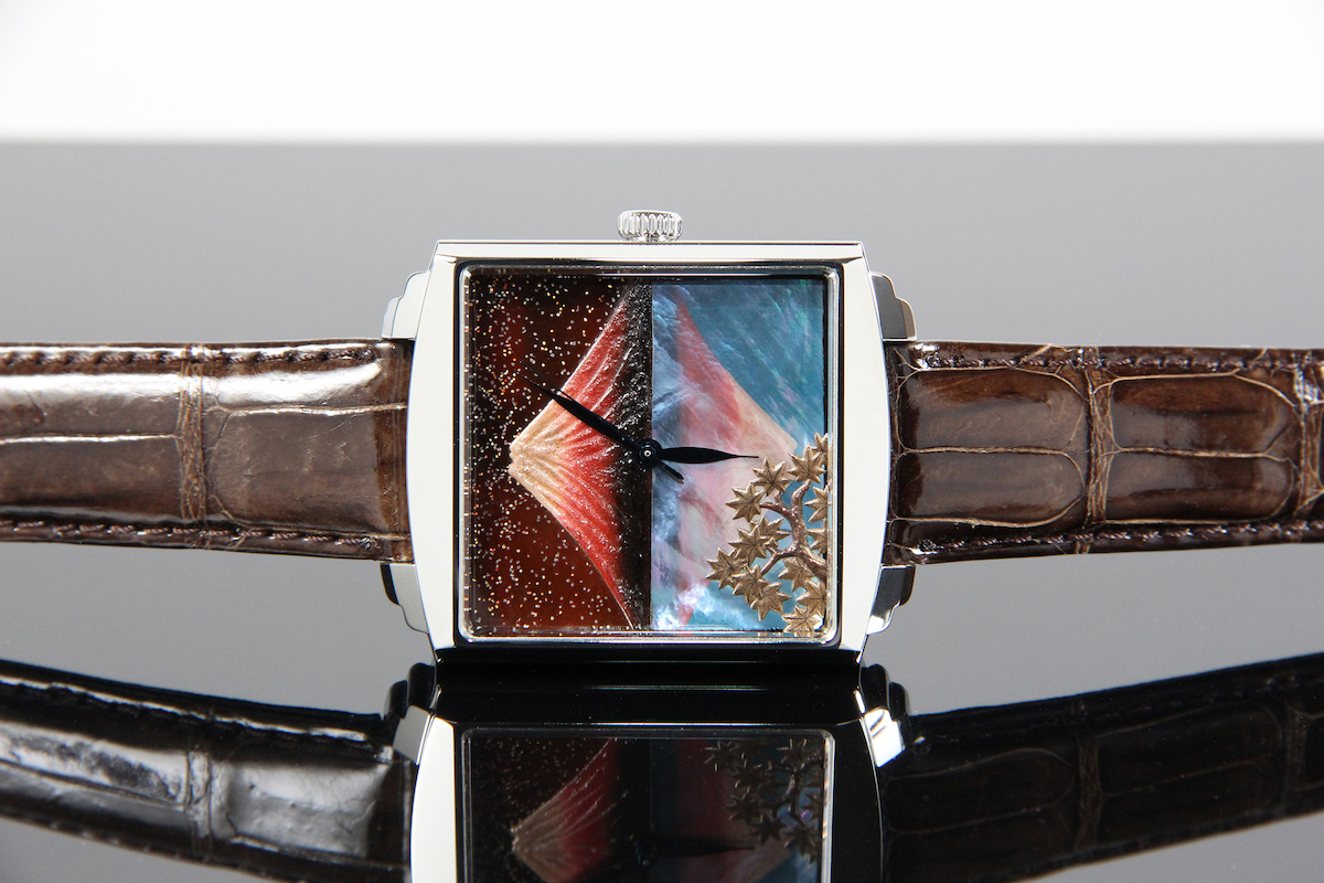 Urushi maki-e watches 