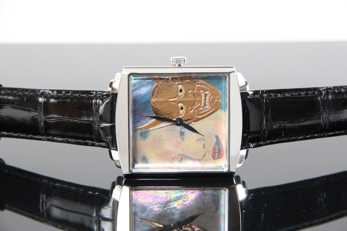 Urushi maki-e watches [Joga] Hannya (Young Woman)
