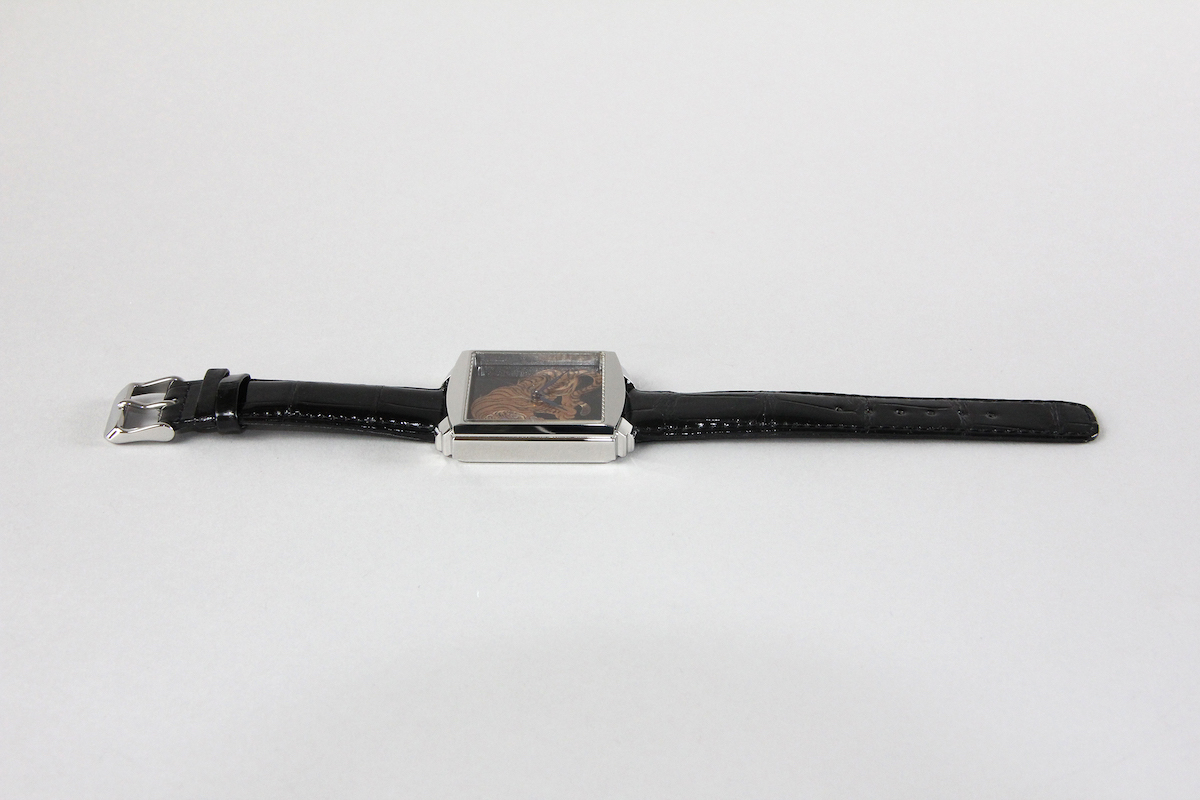 Urushi maki-e watches [Joga] Jakuchu’s Tiger (“Tora-zu”)