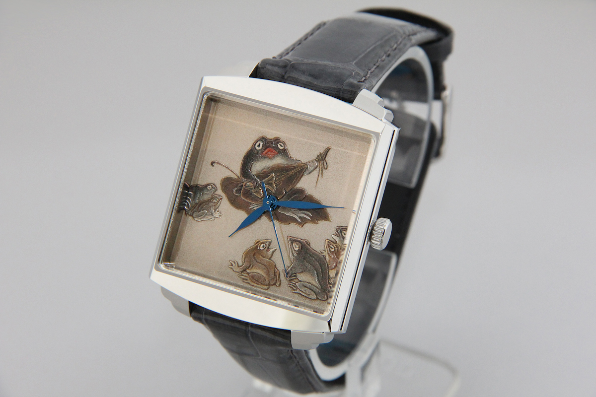 Urushi maki-e watches [JOGA]Zeshin’s Frog