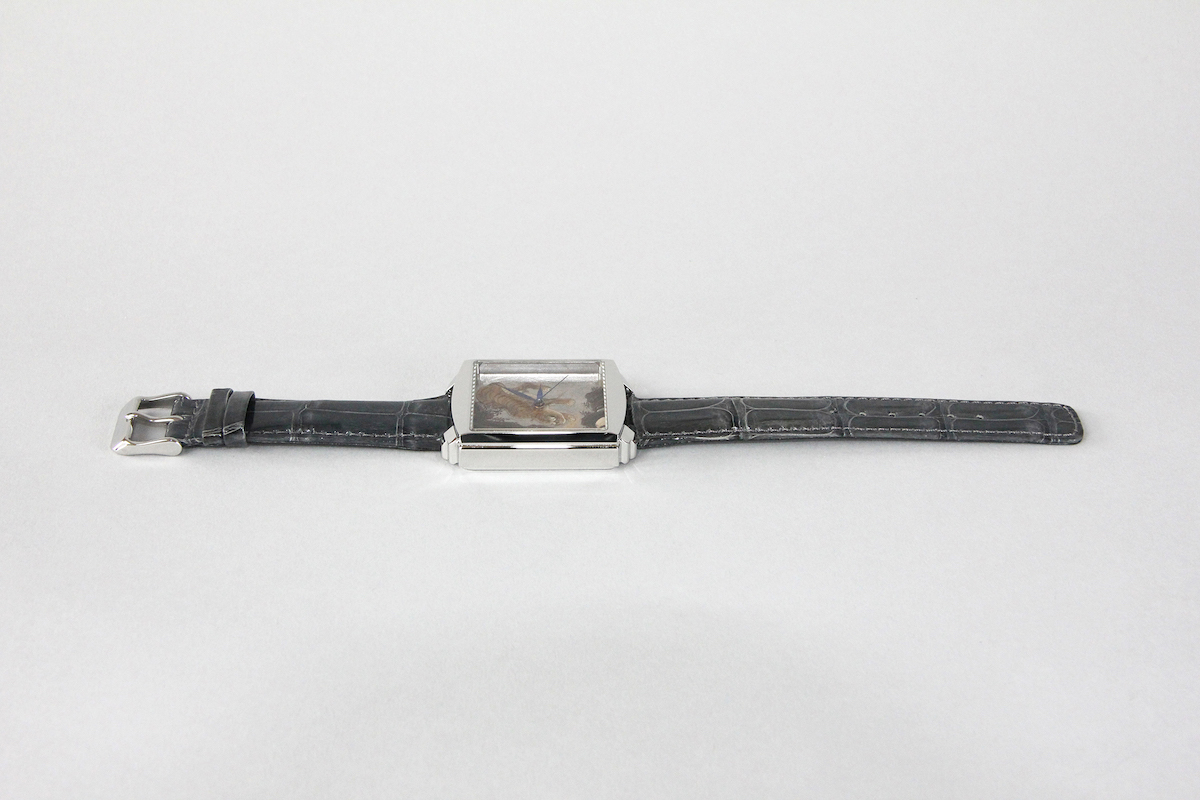 Urushi maki-e watches [Joga] Zeshin’s Tiger (“Tora-zu”)
