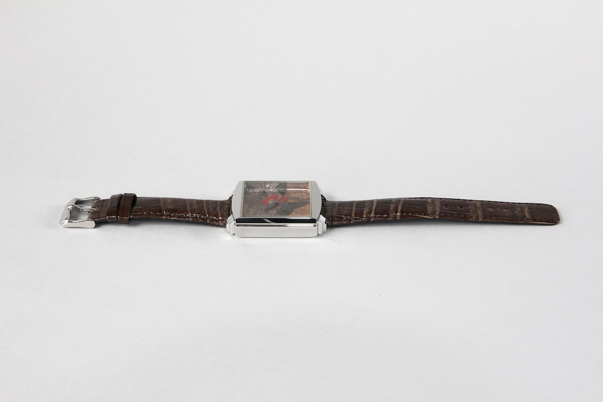 Urushi maki-e watches [Joga] Jakuchu’s A Hen