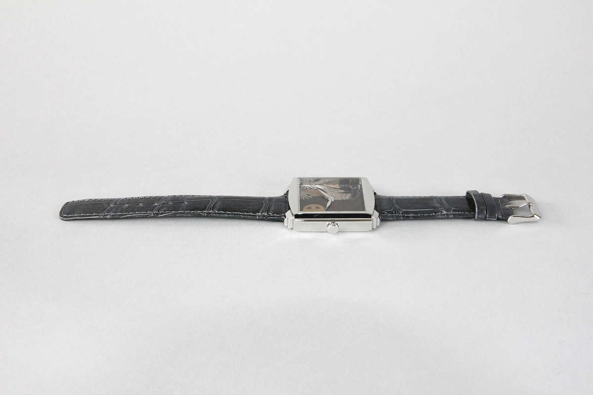 Urushi maki-e watches [Joga] Sharaku's Yakko Edobei -Taka maki-e-