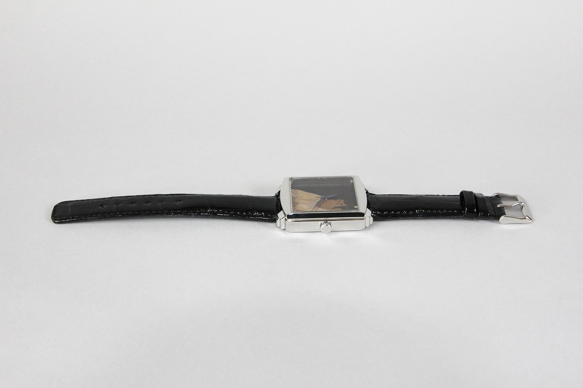 Urushi maki-e watches [Joga] Sharaku's The Actor Ichikawa Ebizo in the Role of Takemura Sadanoshin -Taka maki-e-