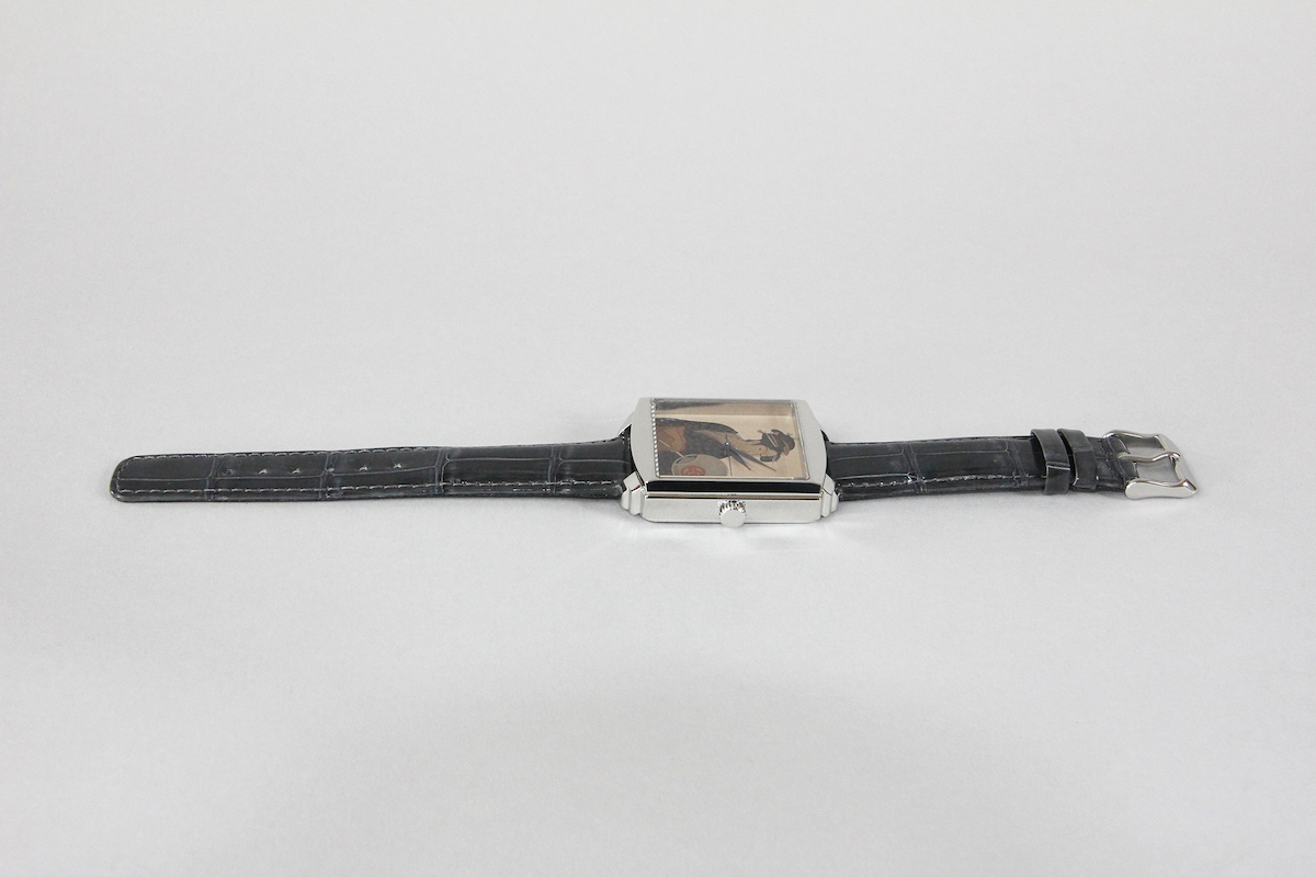 Urushi maki-e watches [Joga] Utamaro's The Beauty Takashima Ohisa -Taka maki-e-