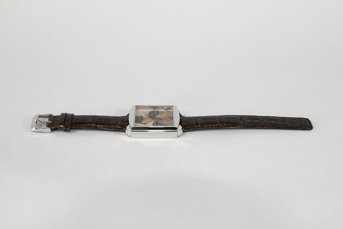 Urushi maki-e watches [Joga] Utamaro's Three beauties in Kansei -Taka maki-e-