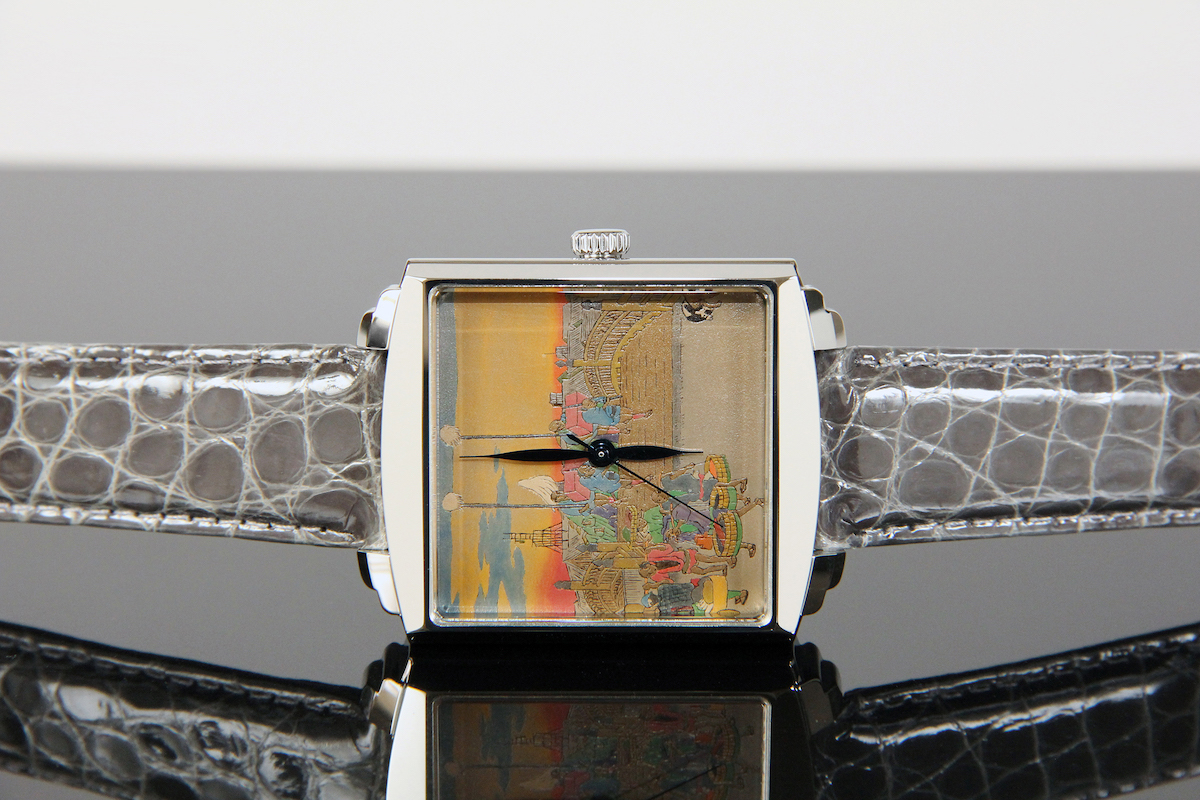 Urushi maki-e watches 