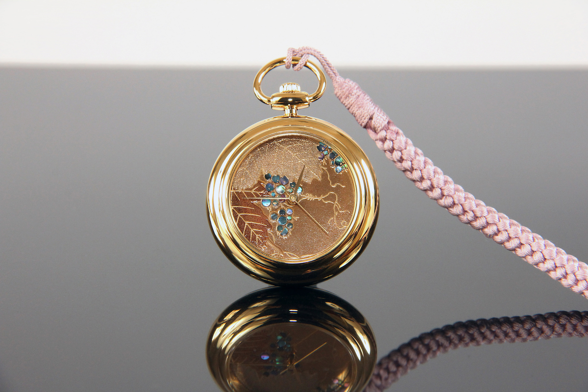 Urushi maki-e watches 
