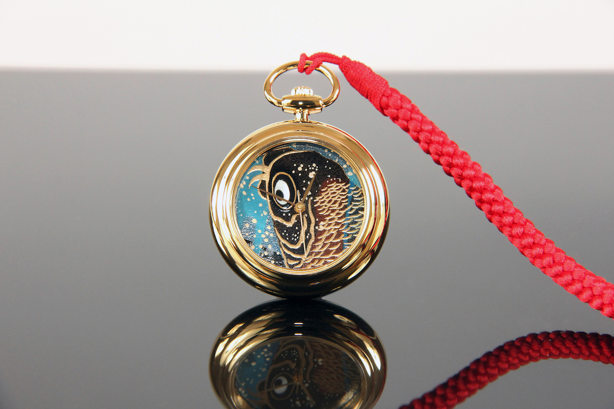 Urushi maki-e watches 