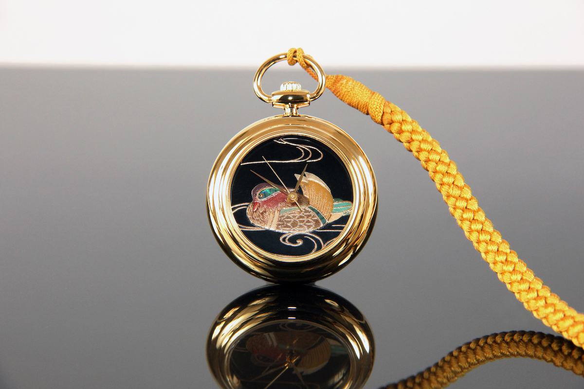 Urushi maki-e watches 