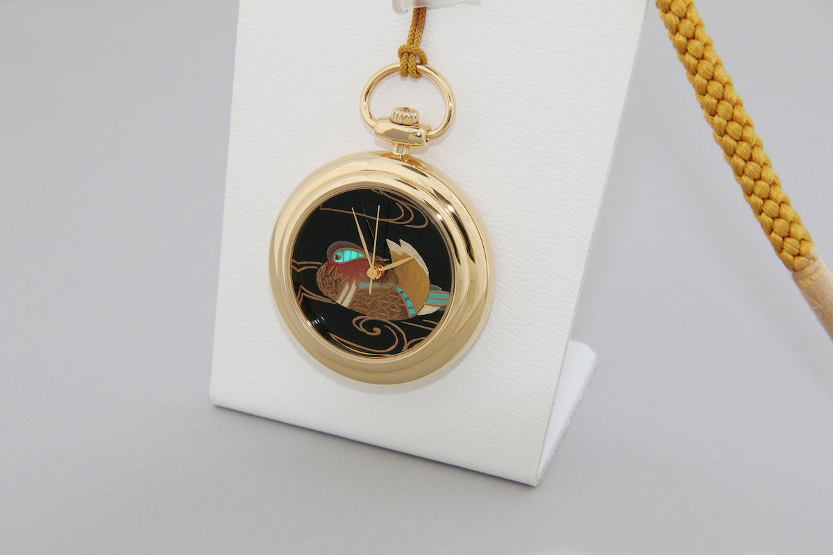 Urushi maki-e watches 