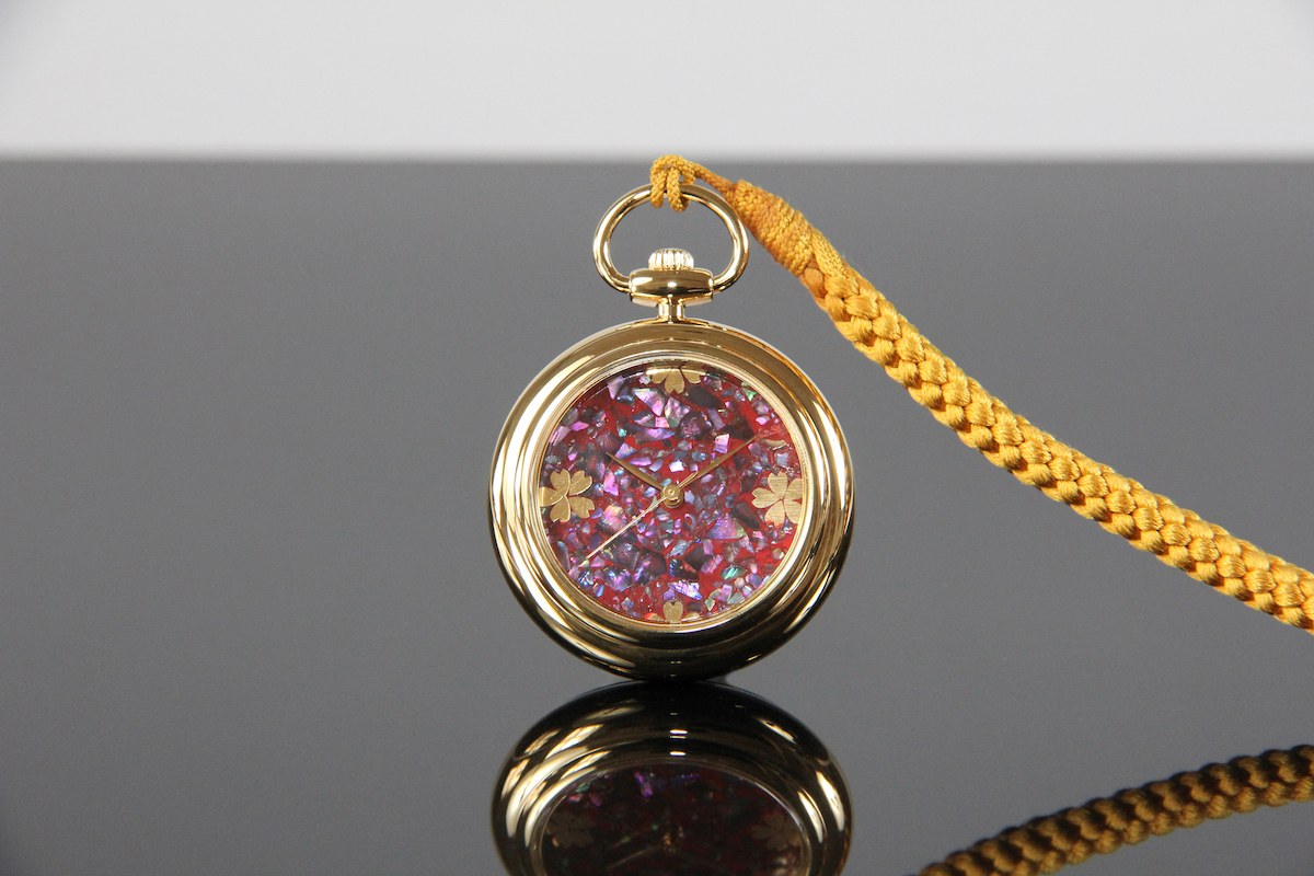 Urushi maki-e watches [JOGA]Cherry Blossoms