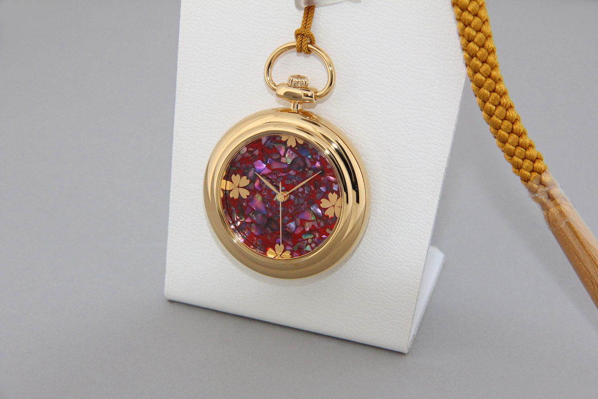 Urushi maki-e watches [JOGA]Cherry Blossoms