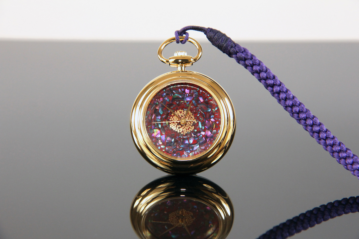Urushi maki-e watches 