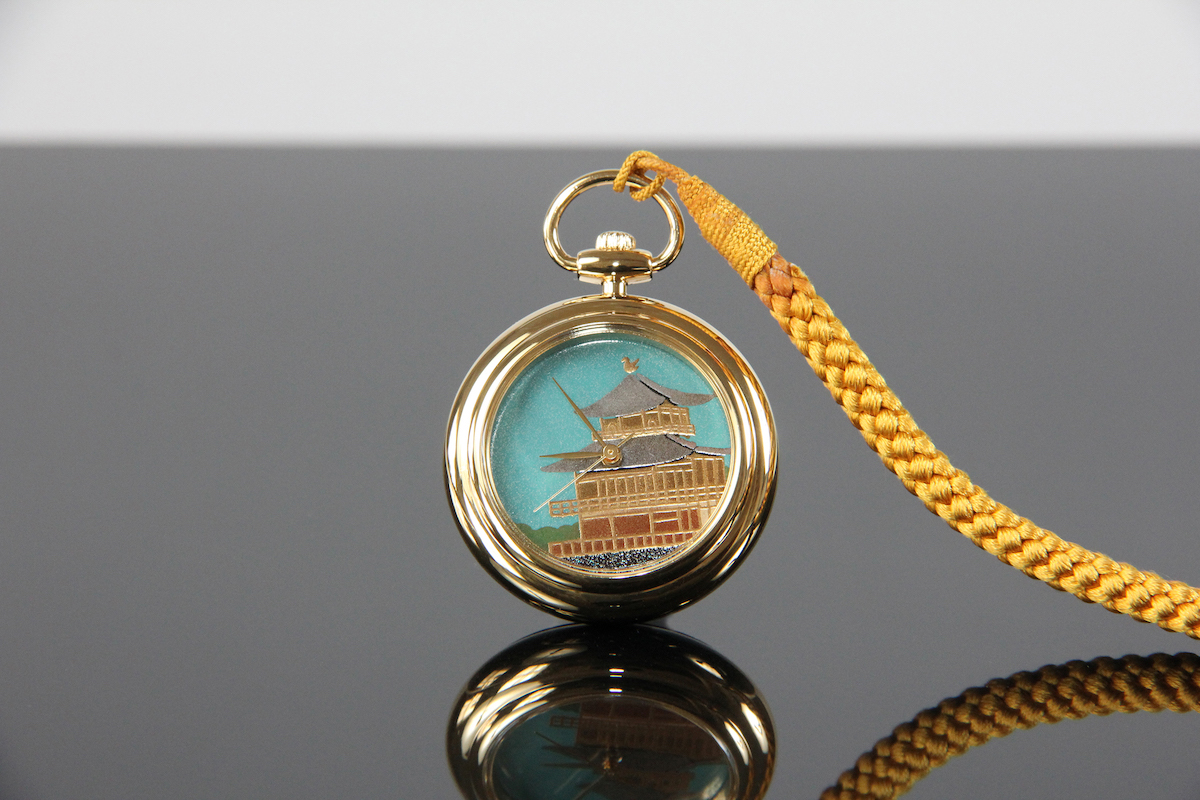 Urushi maki-e watches [JOGA]Kinkaku-ji 3