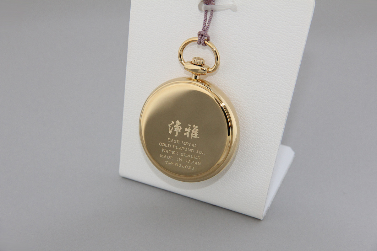 Urushi maki-e watches [JOGA]Shikunshi (Plum, Bamboo, Orchid, and Chrysanthemum) 2