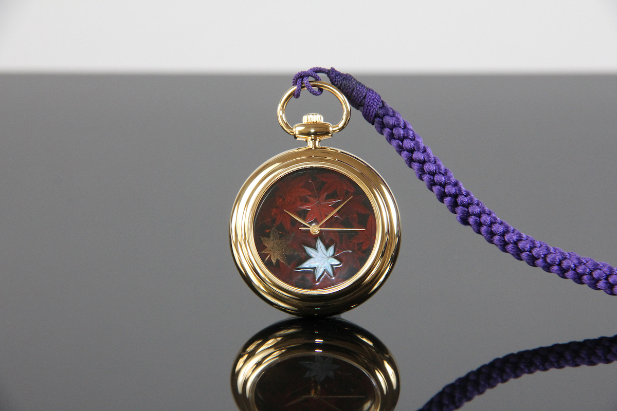Urushi maki-e watches [JOGA] Maple 2