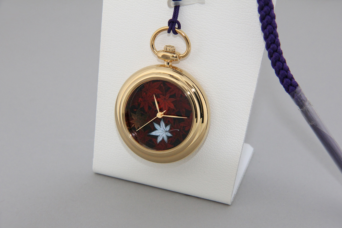 Urushi maki-e watches [JOGA] Maple 2