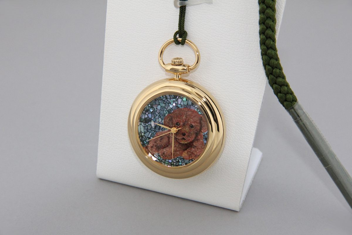 Urushi maki-e watches [JOGA]Dog 1